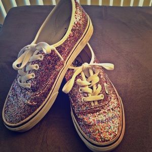 Vans chunky glitter